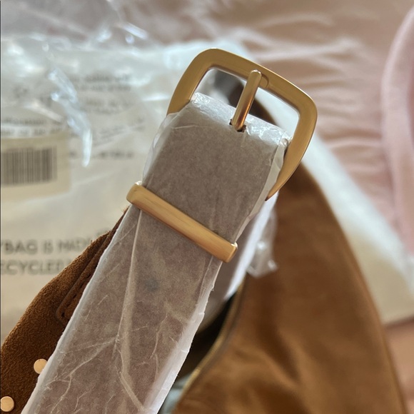 Madewell Brown Suede Hobo Bag - Picture 4 of 6